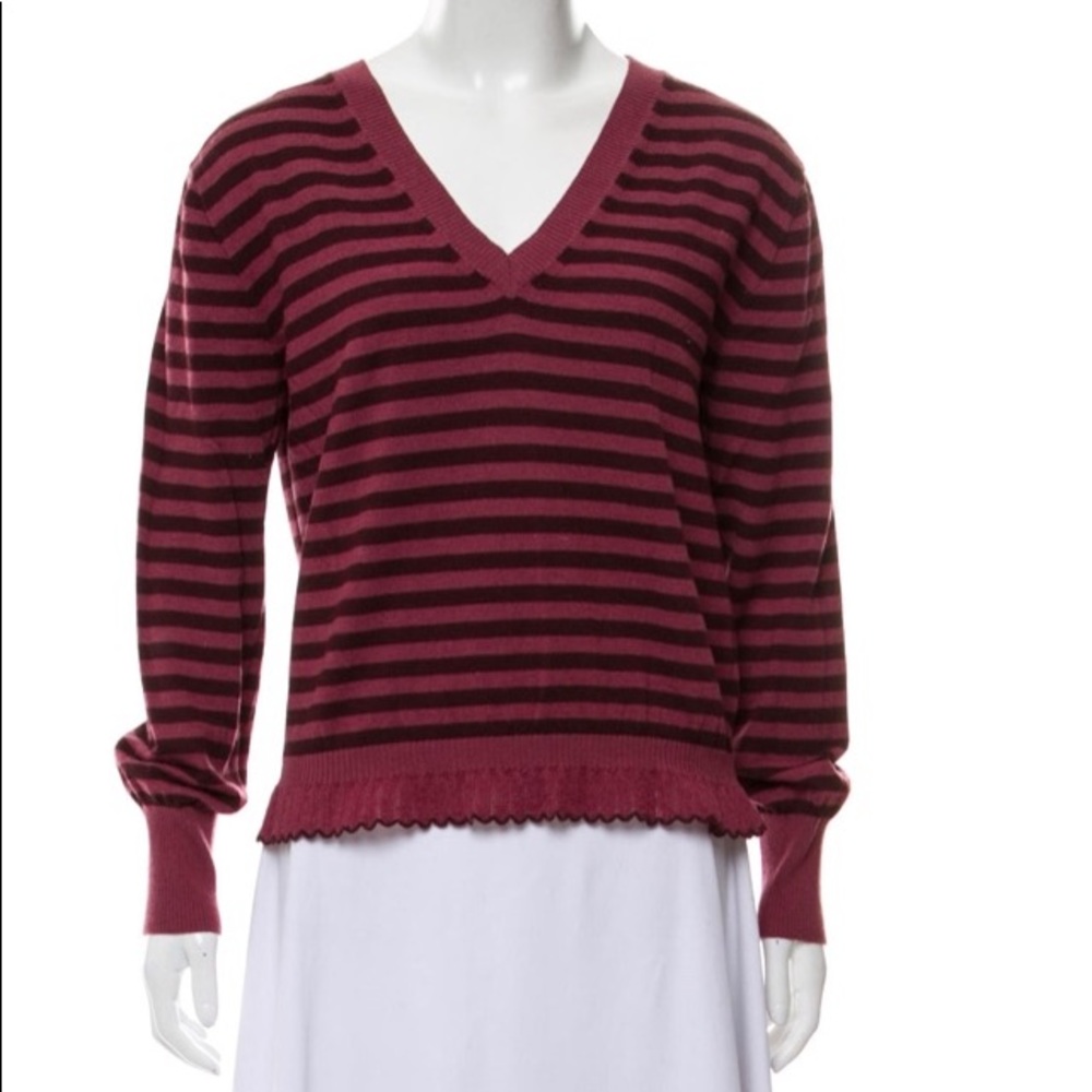 Marc Jacobs Stripped Wool Sweater size Medium